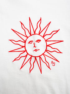 Nudie Jeans - Joni Embroidery Sun T-Shirt