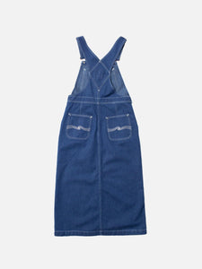 Nudie Jeans - Inger Utility Denim Dungarees Dress Blue City W. Nudie Jeans - Inger Utility Denim Dungarees Dress Blue City W.