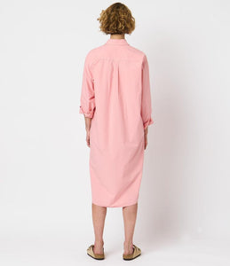 peach shirt dress Leighton T-Shirt Dress in Peach Three Cords Boutique