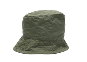 Engineered Garments - Bucket Hat - Olive Cotton Ripstop - City Workshop Men's Supply Co.