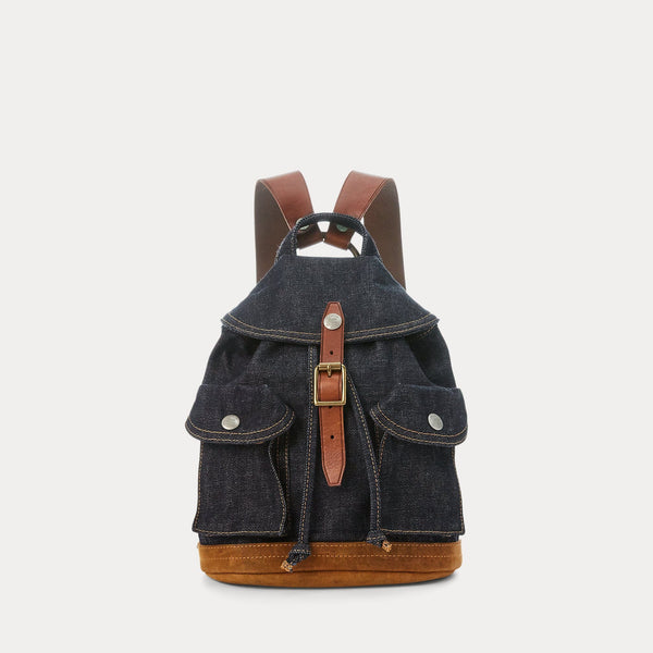 Double RL - Mini Denim Rucksack