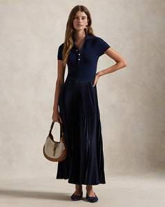 Polo Ralph Lauren -Polo Sweater-Bodice Dress Hunter Navy City W. Polo Ralph Lauren -Polo Sweater-Bodice Dress Hunter Navy City W.