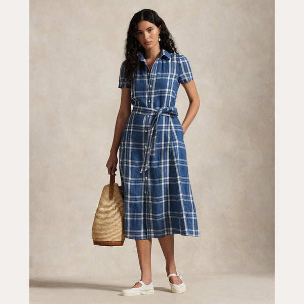 Polo Ralph Lauren - Linen Short Sleeve Day Dress