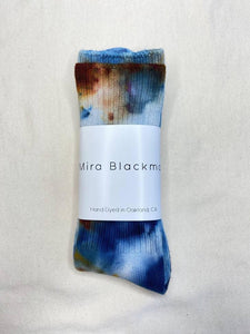 Mira Blackman - Bamboo Socks in Dawn
