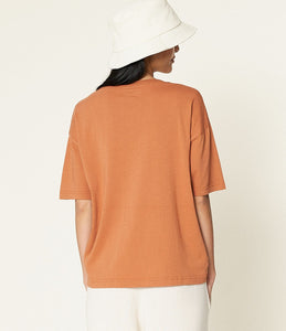 Merz b. Schwanen - Women's Organic Cotton T-Shirt, 4.6oz Loose Fit - Teak